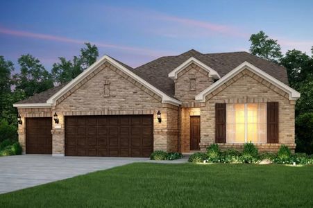 New construction Single-Family house 133 Elm Ridge Way, Georgetown, TX 78628 Mooreville- photo 0