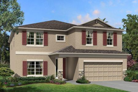 New construction Single-Family house 33236 Amling Pecan Branch, Wesley Chapel, FL 33545 Coronado II- photo 0