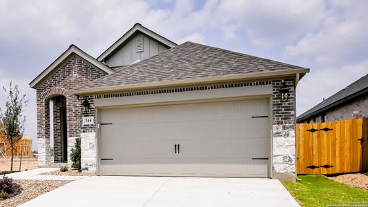 New construction Single-Family house 244 Bodensee Place, New Braunfels, TX 78130 Design 1500W- photo 1 1