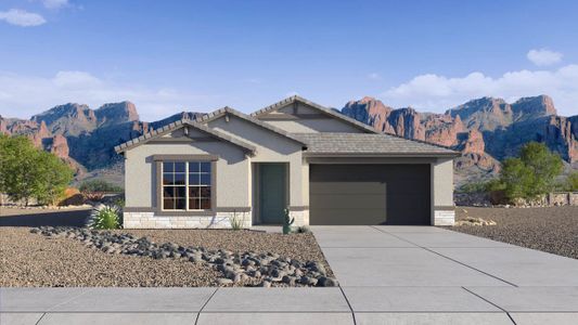 New construction Single-Family house Blackstone, 9416 North 178th Drive, Waddell, AZ 85355 - photo