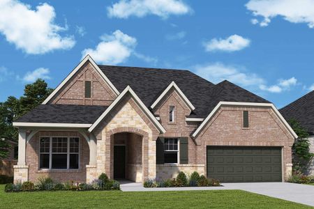 New construction Single-Family house The Birkshire, 132 Founders Grove Loop, Willis, TX 77318 - photo
