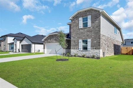 New construction Single-Family house 31911 Melkridge Road, Fulshear, TX 77441 Midland- photo 1 1