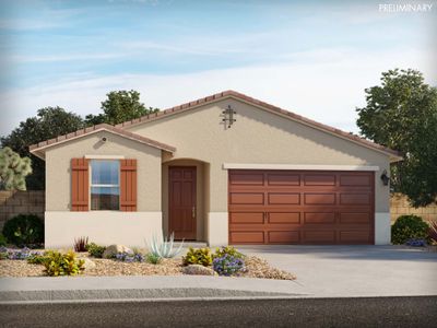 New construction Single-Family house Leslie, 3563 E Jasmine Way, San Tan Valley, AZ 85143 - photo