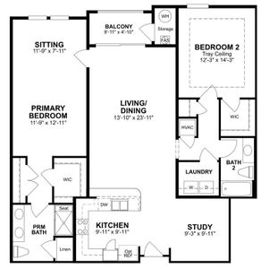 New construction Single-Family house 7557 Laureate Blvd, Unit 6208, Orlando, FL 32827 Aspen with Study- photo 9 9