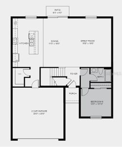 New construction Single-Family house 5642 Le Marin Way, Kissimmee, FL 34758 Redbud- photo 1 1