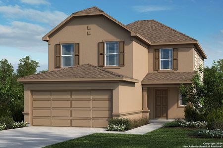 New construction Single-Family house 2638 Green Leaf Way, San Antonio, TX 78244 2245- photo