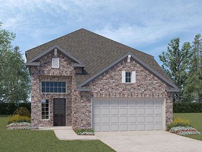 New construction Single-Family house 10743 Pine Pink, Conroe, TX 77385 Durham- photo 2 2