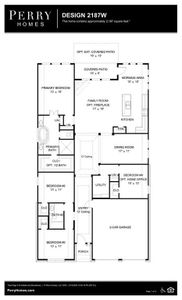 New construction Single-Family house 1803 Buckeye Lane, Mansfield, TX 76063 Design 2187W- photo 1 1