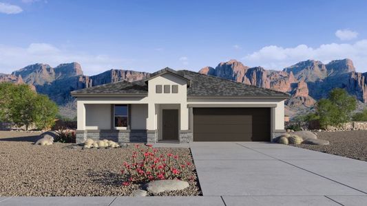 New construction Single-Family house 1167 W. Chimes Tower Drive, Casa Grande, AZ 85122 - photo 4 4