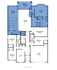 New construction Single-Family house 465 Arcane Street, Waxahachie, TX 75165 Chesterfield Plan- photo 2 2
