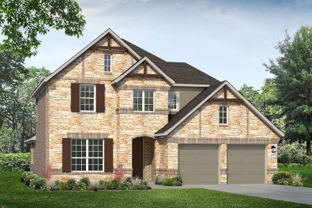 New construction Single-Family house 105 Rocky View Ln., Georgetown, TX 78628 Oaks 2694- photo 0