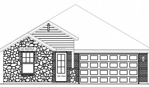 New construction Single-Family house 701 Bonnie Rose Ln., Van Alstyne, TX 75495 Wade E- photo 1 1