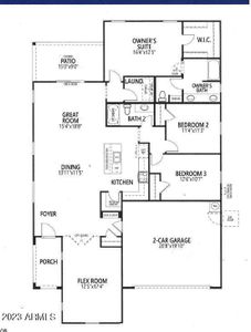 New construction Single-Family house 10766 W Mckinley Street, Avondale, AZ 85323 Huntley- photo 0