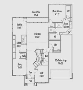 New construction Single-Family house Lafayette: 60-3428F.1, 206 Navarro, Boerne, TX 78006 - photo