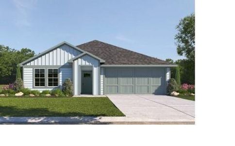 New construction Single-Family house 1010 Great Barracuda Lane, Alvin, TX 77511 JUSTIN- photo 1