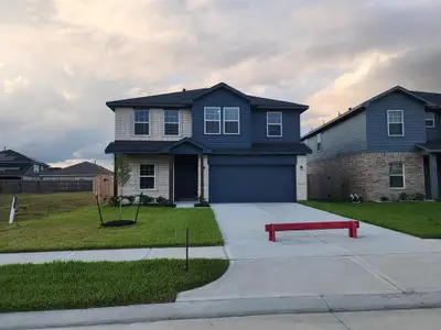 New construction Single-Family house 410 French Lavender Lane, Crosby, TX 77532 Rio Grande- photo 0