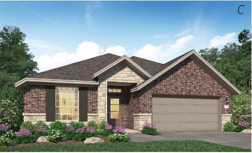 New construction Single-Family house 31607 Daisy Draper Lane, Hockley, TX 77447 Lantana II- photo 0 0