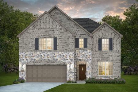 New construction Single-Family house 6910 Glennwick Grove Lane, Richmond, TX 77469 Amherst- photo 0