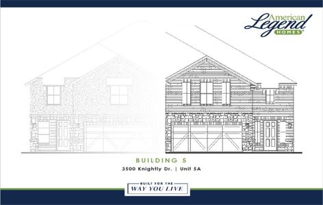 New construction Duplex house 3500 Knightly Drive, Lewisville, TX 75056 - photo 0
