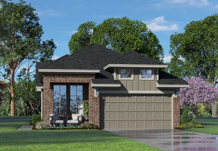 New construction Single-Family house 140 Founders Grove Loop, Willis, TX 77318 - photo 1 1