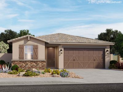 New construction Single-Family house 16014 W Hackamore Drive, Surprise, AZ 85387 Leslie- photo 25 25