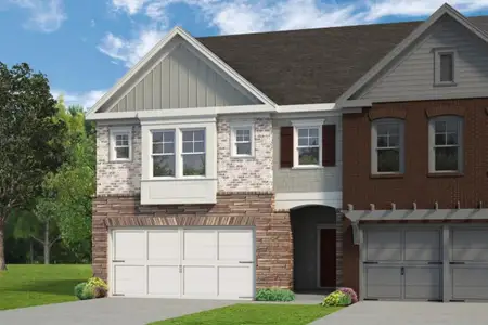 New construction Townhouse house 1311 Park Center Circle, Austell, GA 30168 - photo 0