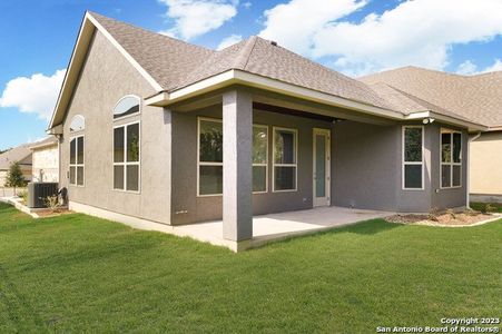 New construction Single-Family house 1847 Worsham Pass, San Antonio, TX 78260 Berwyn- photo 23 23