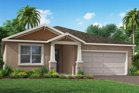 New construction Single-Family house 12345 54Th Street E, Parrish, FL 34219 Caledon- photo 0
