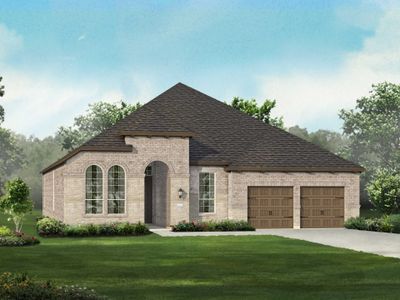 New construction Single-Family house 204 Plan, 7315 Prairie Lakeshore Lane, Katy, TX 77493 - photo