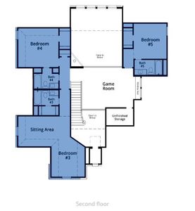 New construction Single-Family house 8918 Blue Grotto Lane, Manvel, TX 77583 222 Plan- photo 2 2