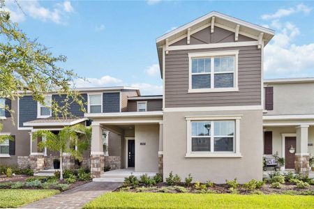 New construction Townhouse house 1707 Cross Prairie Parkway, Kissimmee, FL 34744 - photo 0 0