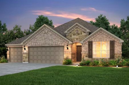 New construction Single-Family house 132 Elm View Dr, Georgetown, TX 78628 Sheldon- photo 0