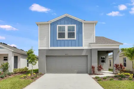 New construction Single-Family house 3712 Dusty Miller Place, Haines City, FL 33851 - photo 1 1