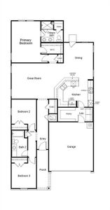 New construction Single-Family house 122 Robert Hightower Drive, Jarrell, TX 76537 Plan 1655- photo 1 1