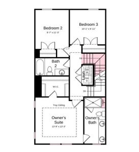 Structural options added include: Storage at 2nd floor, Full bath on first floor, Sky Terrace, Alternate Owners Bath layout with ledge