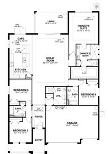 New construction Single-Family house 2388 Clary Sage Drive, Spring Hill, FL 34609 Corina  III- photo 1 1