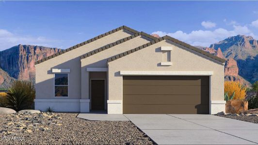 New construction Single-Family house 5217 E Midnight Star Drive, San Tan Valley, AZ 85143 - photo 0