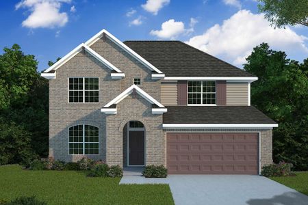 New construction Single-Family house The Beck, 1196 Wandering Brook Street, Magnolia, TX 77354 - photo