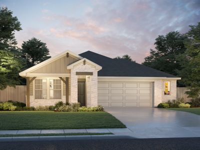 New construction Single-Family house 267 Fossil Drive, Kyle, TX 78640 The Briscoe (820)- photo 0 0