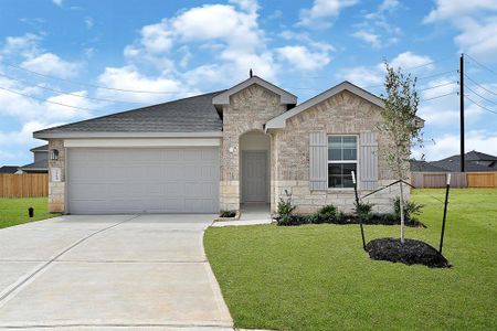 New construction Single-Family house 4222 Brinkworth Bend, Fulshear, TX 77441 Harris- photo 0