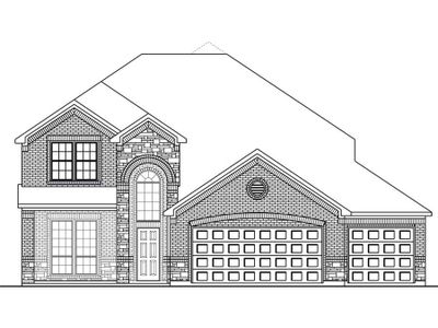 New construction Single-Family house 11727 Oakwood Ranch Dr, Willis, TX 77378 The Chester- photo 0