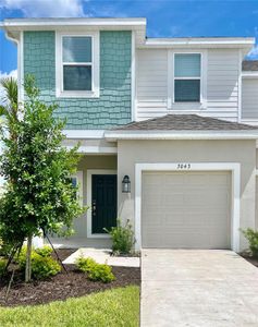 New construction Townhouse house 3043 Novara Lane, Lakewood Ranch, FL 34211 Marigold- photo 0