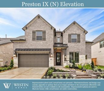 New construction Single-Family house The Preston IX, 26523 Gleaming Dawn Way, Richmond, TX 77406 - photo