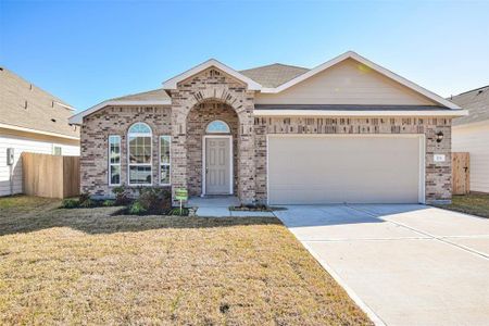 New construction Single-Family house 406 Shoreview Drive, Conroe, TX 77303 The Aintree- photo 0