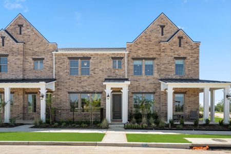 New construction Townhouse house 2306 Bulin Drive, Mansfield, TX 76063 Berkeley Homeplan- photo 0