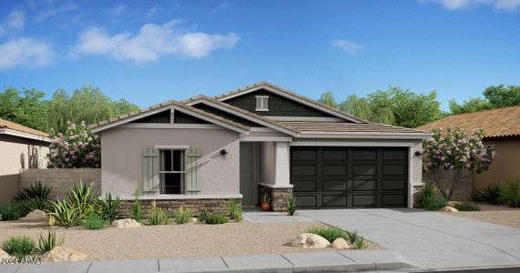 New construction Single-Family house 3021 W Straight Arrow Lane, Phoenix, AZ 85083 Passionflower II- photo 0