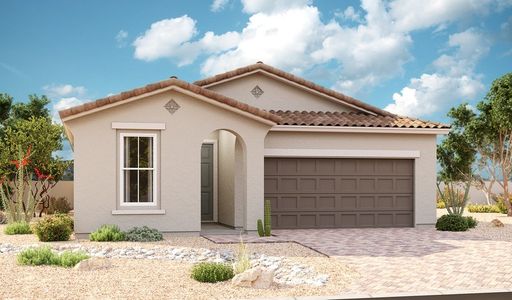 New construction Single-Family house 18016 Puget Avenue, Waddell, AZ 85355 Larimar- photo 0 0