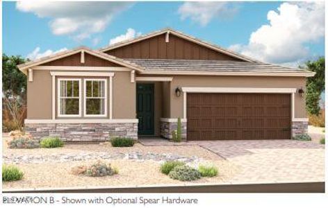 New construction Single-Family house 40461 W Wade Drive, Maricopa, AZ 85138 Alexandrite- photo 0 0