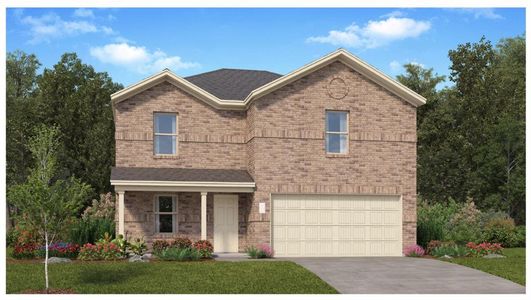 New construction Single-Family house 19907 Sparkling Sea Drive, Hockley, TX 77447 Nora TX- photo 0