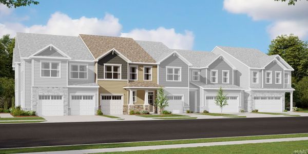 New construction Townhouse house 1642 Munstead Place, Indian Land, SC 29707 Frasier- photo 0